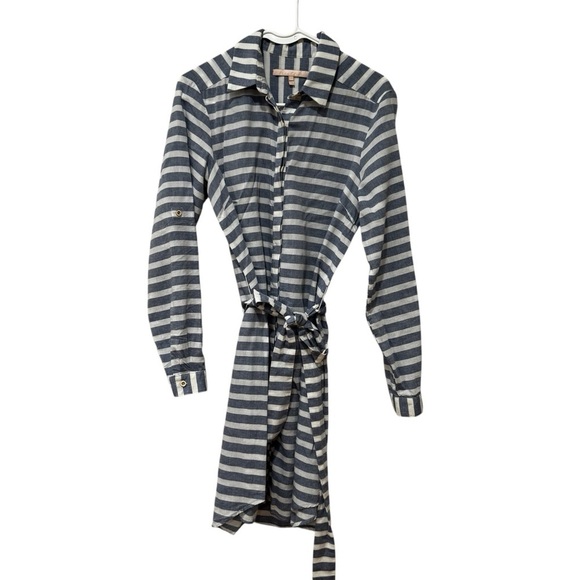 Hutch Anthropologie striped button down dress Medium - Picture 1 of 8